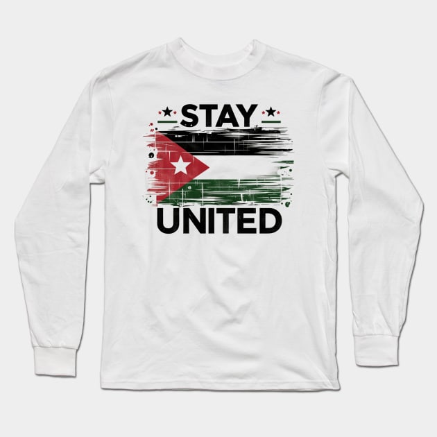 stay united Long Sleeve T-Shirt by MZeeDesigns